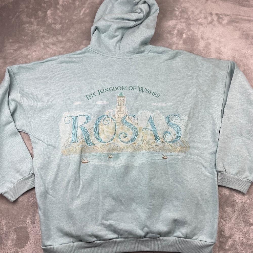 Disney Rosas Pullover Sweatshirt Hoodie Women's Size XL - Picture 7 of 7
